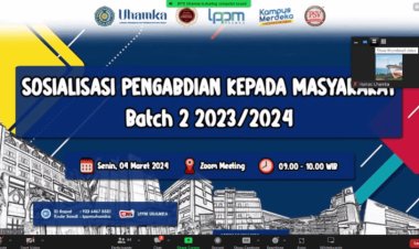 LPPM Uhamka Gelar Sosialisasi PKM Internal Batch II Tahun Akademik 2023/2024