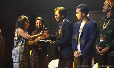 Dosen UMS Ini Raih Penghargaan pada Townhall Muda Nusantara 2024
