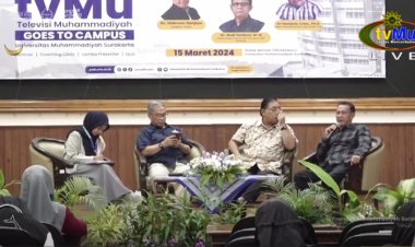 Kenalkan Peran Televisi untuk Pendididkan kepada Mahasiswa, tvMu Goes To Campus Sambangi UMS