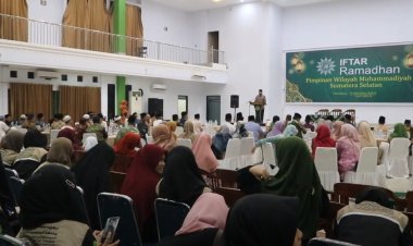 Pererat Silaturahmi, Keluarga Besar Muhammadiyah Sumatera Selatan Gelar Iftar Ramadan