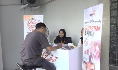 Lazismu Sediakan Layanan Pembayaran Zakat 'Drive Thru'