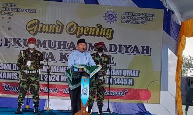 Hadiri Peresmian RS PKU Muhammadiyah Boja,  Agus Taufiqurrahman: Harus Memihak kepada Dhuafa