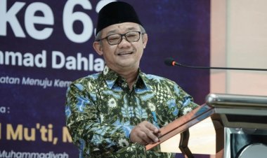 Hadiri Syawalan di Unismuh Makassar, Abdul Mu’ti Ungkap Asal-usul Ungkapan 'Minal Aidin Wal Faizin'