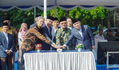 Unismuh Makassar Lakukan Pencanangan Pembangunan Gedung Laboratorium 12 Lantai dan Serbaguna