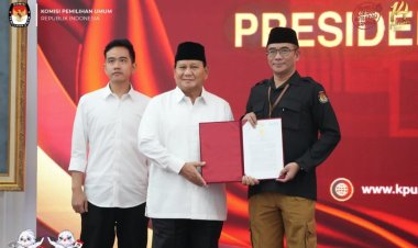 Prabowo-Gibran Ditetapkan sebagai Presiden dan Wapres Terpilih Hasil Pemilu 2024