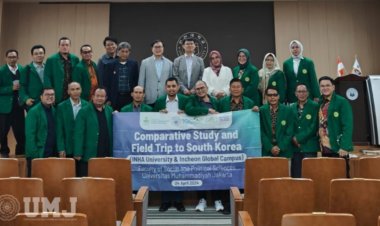 Mahasiswa Program Doktor Administrasi Publik UMJ Lakukan Studi Komparasi ke INHA University Korea Selatan