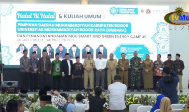 UMBARA Gelar Halalbihalal sekaligus Kuliah Umum dan Launching Green and Smart Campus