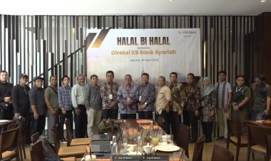 KB Bank Syariah Selenggarakan Halalbihalal Bersama Direksi sekaligus Peluncuran Layanan Chatbot