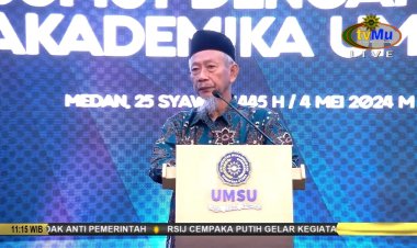PWM Sumatera Utara dan Civitas Academica UMSU Gelar Silaturahmi Syawal 1445 H, Hadirkan Saad Ibrahim