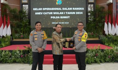 Rektor Agussani Jadi Narasumber Gelar Operasional 'Anev Catur Wulan I 2024' Polda Sumut