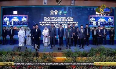 PP Muhammadiyah Kukuhkan Panitia Penerima dan Pelaksana Muktamar ke-49