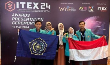 UMS Raup Tiga Medali di World Young Inventions Exhibition 2024