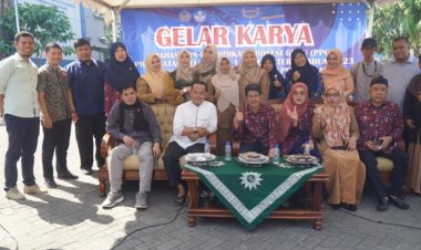 Mahasiswa Program Profesi Guru Unismuh Makassar Adakan Kegiatan Gelar Karya Pameran Inovatif