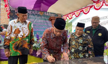 Resmikan Sejumlah Amal Usaha PCM Larangan, Haedar Nashir Ajak Bersama Bangun Peradaban