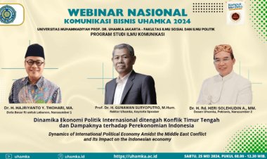 FISIP Uhamka Gelar Webinar Komunikasi Bisnis Uhamka 2024