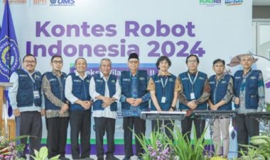 Rektor UMS Sofyan Anif Buka Kontes Robot Indonesia 2024
