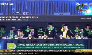UMJ Kembali Wisuda 1.306 Lulusan