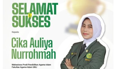 Mahasiswa UMJ Cika Auliya Nurrohmah Raih Juara 2 Lomba Voice Over di Milad TV UAD