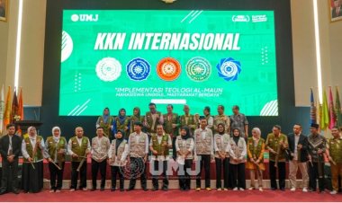 UMJ Lepas 904 Mahasiswa KKN Nasional dan Internasional 2024