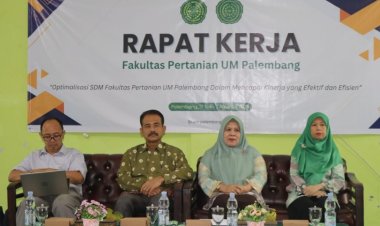 Fakultas Pertanian UM Palembang Gelar Rapat Kerja Optimalisasi SDM dalam Mencapai Kinerja yang Efektif dan Efisien