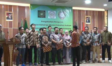 Ikatan Keluarga Alumni UM Palembang Komisariat Jabodetabek 2024-2028 Dikukuhkan