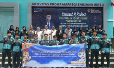 21 Mahasiswa UMSU Wakili Sumatera Utara di PON XXI Aceh-Sumut