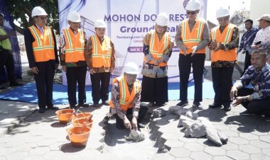 Haedar Nashir Lakukan Groundbreaking Pembangunan Gedung Kuliah Bersama UNIMMA