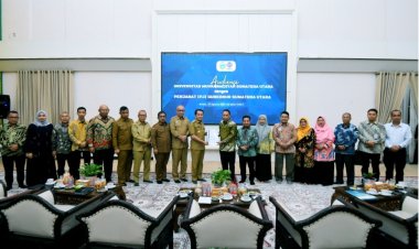 Rektor UMSU Audiensi dengan Pj Gubernur Sumut Bahas Persiapan Muktamar ke-49