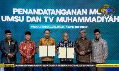 Kembali Teken MoU, tvMu dan UMSU Perkuat Kerja Sama
