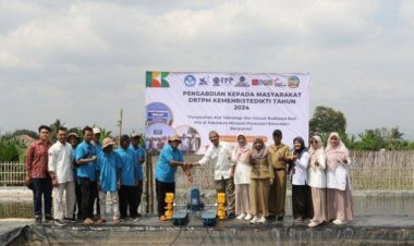 UMP Serahkan Teknologi Inovasi kepada Pokdakan Minasari untuk Tingkatkan Produksi Ikan Nila