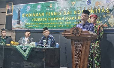 Dibuka oleh Saad Ibrahim, LDK PWM Kalimantan Barat Gelar Bimtek Da’i Komunitas