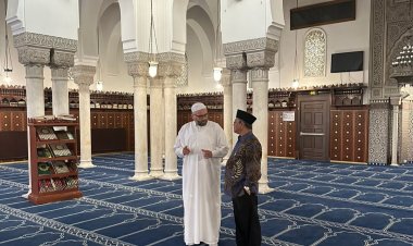 Kunjungan ke Perancis, Abdul Mu'ti Datangi Masjid Agung Paris
