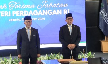 Zulhas Serahkan Jabatan Menteri Perdagangan kepada Budi Santoso