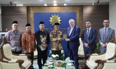 Haedar Nashir Terima Kunjungan Penasehat Urusan Agama Kementerian Luar Negeri Prancis