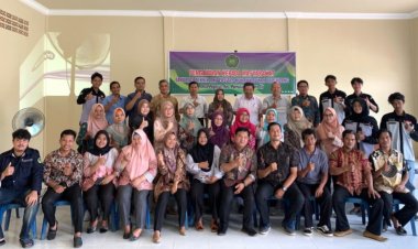 Fakultas Teknik UM Palembang Gelar Pelatihan Pemanfaatan Limbah Plastik di Kabupaten Ogan Ilir