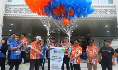 UMSU Launching Penerimaan Mahasiswa Baru Tahun Akademik 2025-2026, Diikuti 2.000 Pelari Run Mu