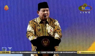 Presiden Prabowo Buka Tanwir dan Resepsi Milad Muhammadiyah ke-112