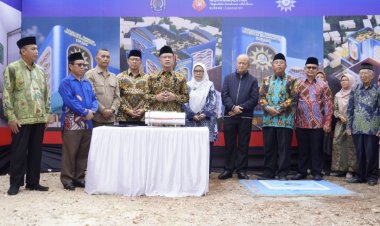 Haedar Nashir Lakukan Groundbreaking Pembangunan RS Pendidikan UMK