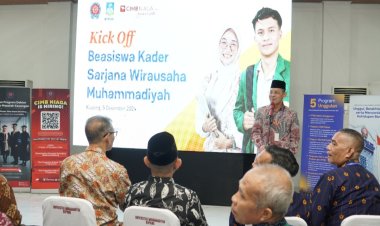 PP Muhammadiyah Lakukan Kick Off Beasiswa Kader Sarjana Wirausaha