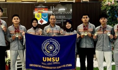 UKM Karate UMSU Boyong Delapan Medali di Kejuaraan Selangor Shukaido