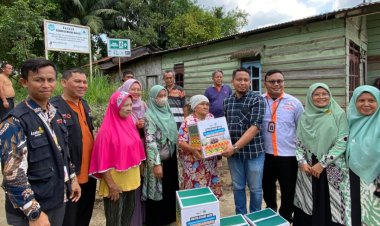 Lazismu Salurkan Bantuan kepada Korban Banjir Sukabumi dan Medan