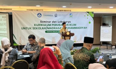Kepala Sekolah Muhammadiyah se-Indonesia Ikuti Seminar dan Lokakarya Kurikulum Perubahan Iklim