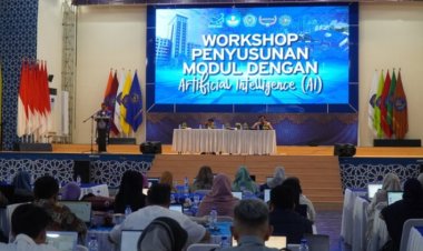 Unismuh Makassar Gelar Workshop Penyusunan Modul dengan Alat Bantu Artificial Intelligence