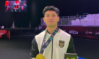 Mahasiswa UMS Ini Raih Bronze Medal di Abu Dhabi 20th World Pencak Silat Championship 2024
