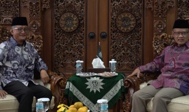 Haedar Nashir Terima Kunjungan Menteri PU, Ini yang Dibahas