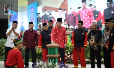 Irwan Akib Buka Turnamen Nasional I Tapak Suci UMS