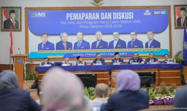 UMS Adakan Pemaparan dan Diskusi Visi Misi dan Program Kerja Calon Rektor UMS Masa Jabatan 2025-2029