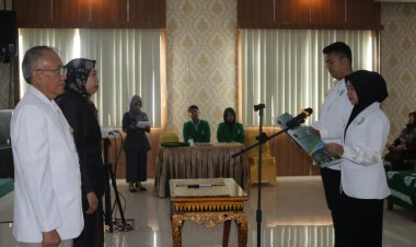 Fakultas Kedokteran UM Palembang Ambil Sumpah 97 Dokter Baru