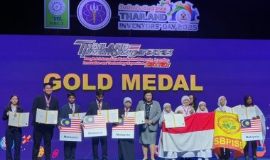Kalahkan 45 Negara, Tim Robotika SD Muhammadiyah Ini Raih Medali Emas dalam Ajang International di Thailand