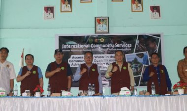UM Palembang Gelar International Community Services di Kabupaten Ogan Ilir